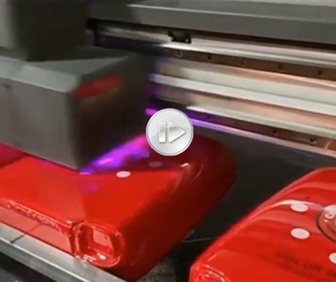 皮革皮箱打印，uv全自動打印機